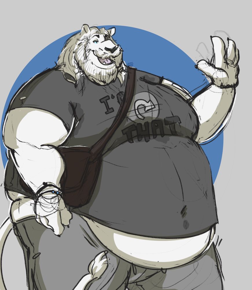 Fat Ajani by AldrichRedon