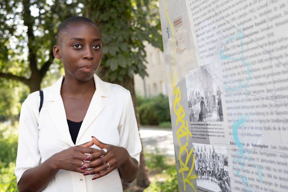 Justice Mvemba, founder of Decolonial Tours.