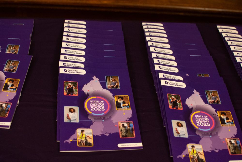 State of Ageing 2025 report laid out on a table