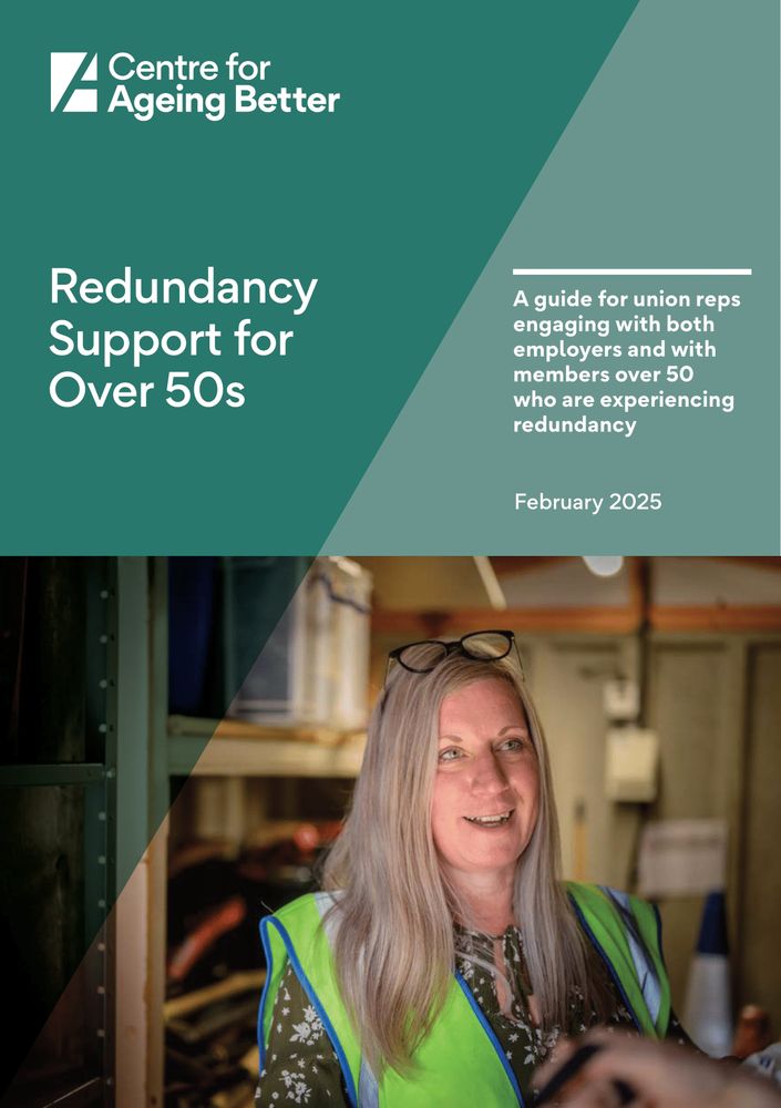 Redundancy Support for Over 50s guide