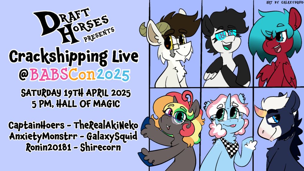 Promo image for the Draft Horses panel.