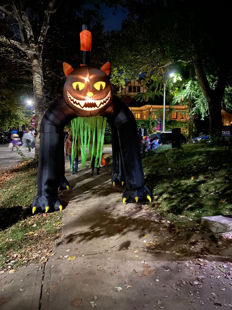 Cheshire Cat inflatable 