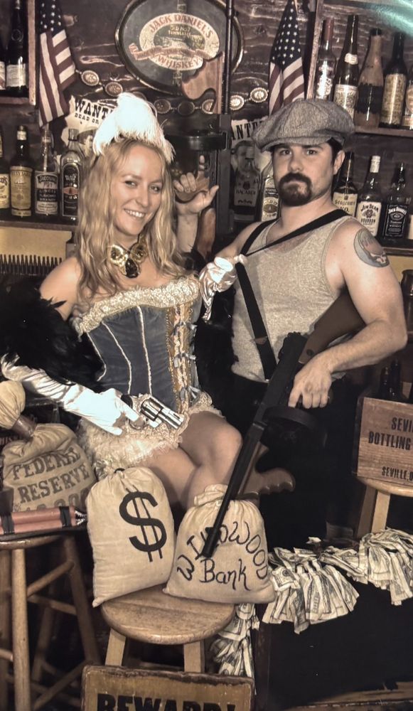 me& joey as bonnnie & clyde 