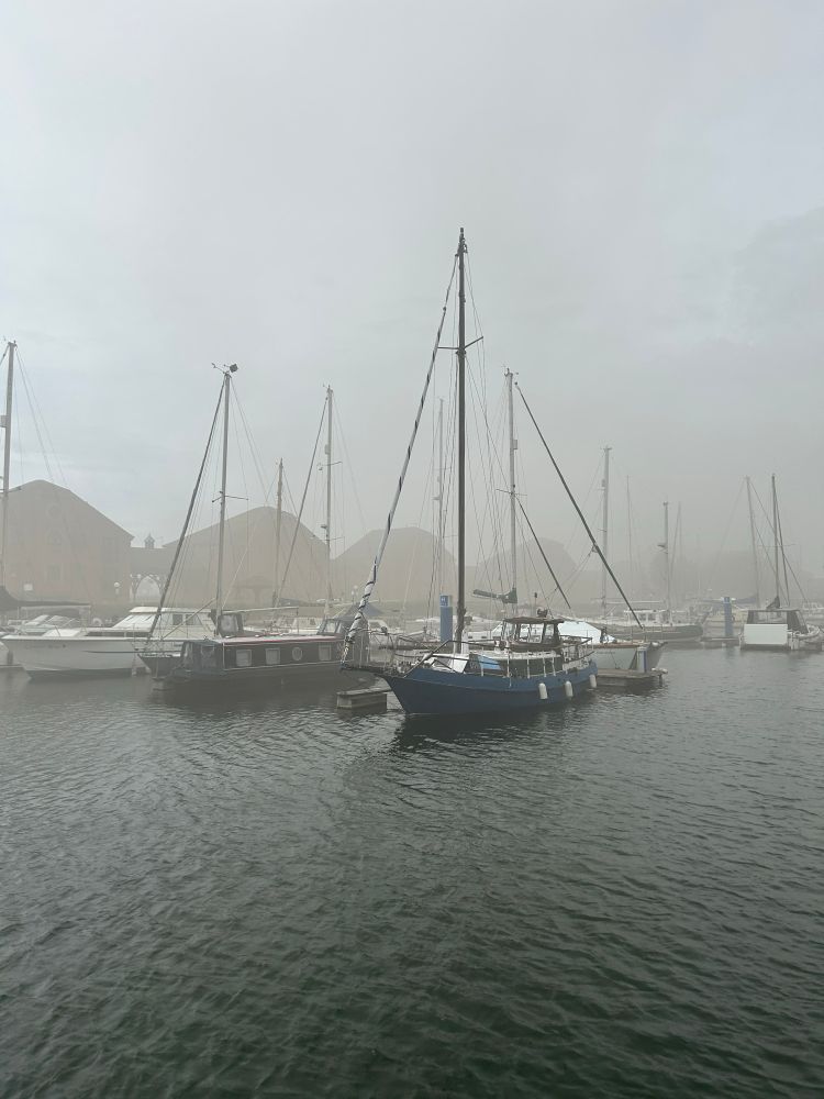 Marina looking smoky 