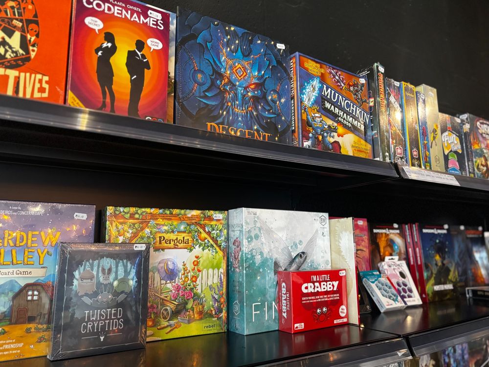 Discover our newest arrivals in-store
and online, including an exciting selection of board games
games, RPGs, and more.

Don't forget to check out our new product featured on
our website.

 #GoblinGaming #dnd5e
#boardgamecafe #boardgamecafé #boardgamecouple
#boardgameclub #boardgamecommunity