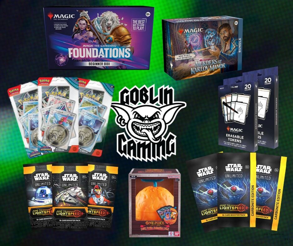 Pokemon, One Piece, Starwars, TCG,MTG, Pokemon Tcg