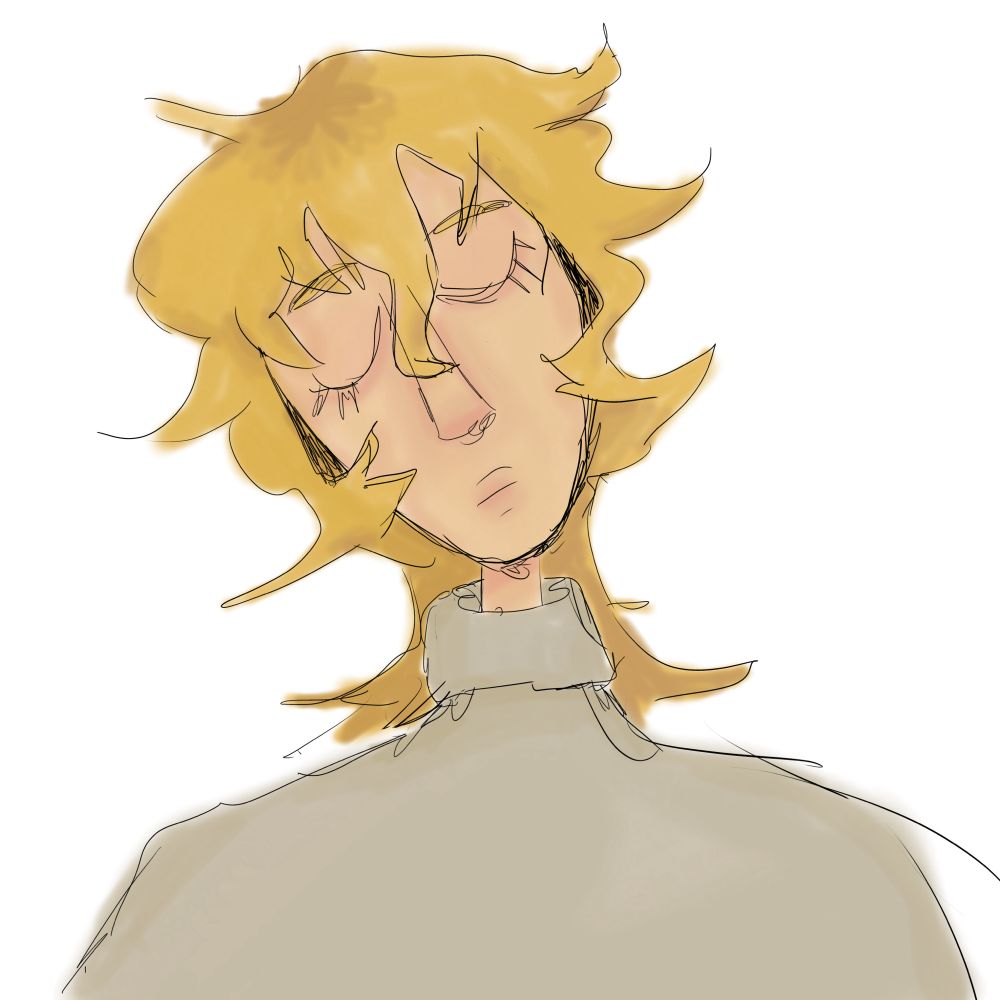 Kaoru enstars portrait looking sad