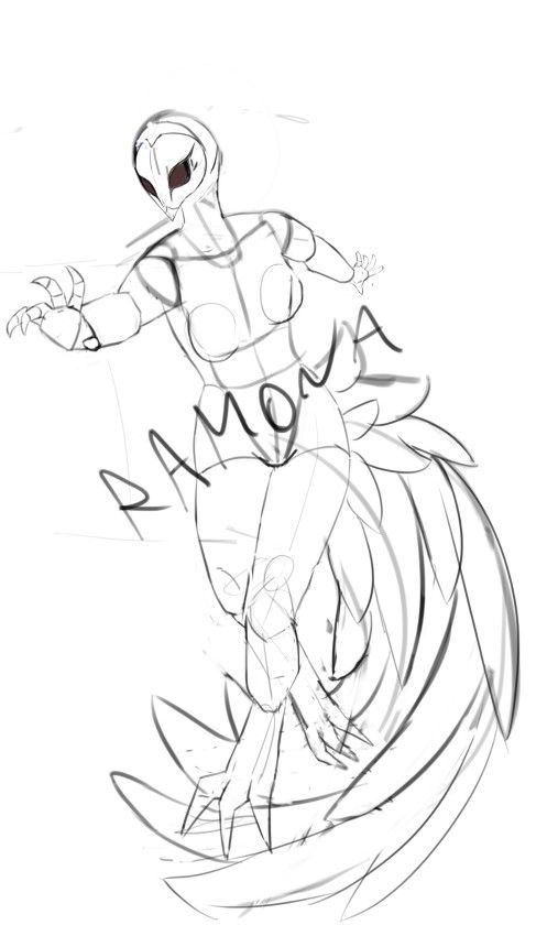 some furry art sketch. 
