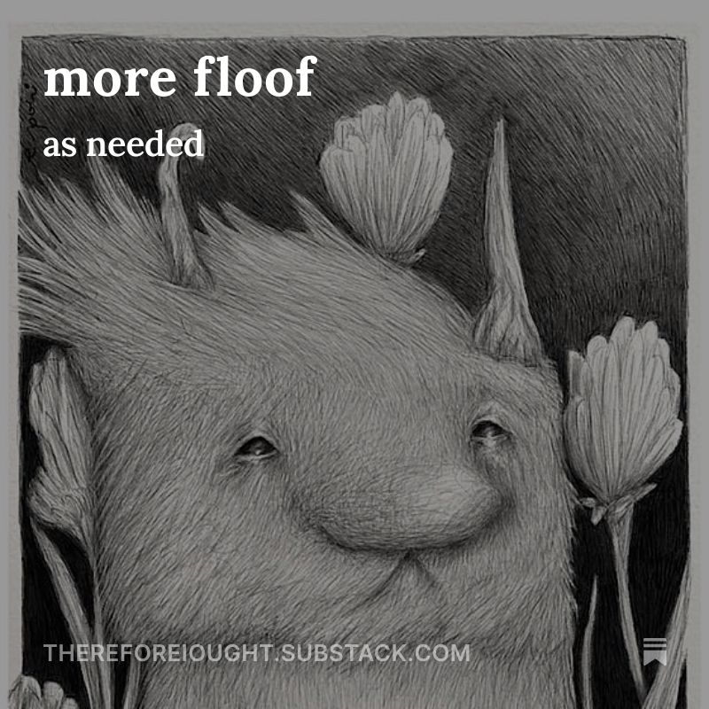 pencil drawing of soft, comforting peaceful creature. wind blowing his hair. tulip like flowers behind him on a dark background, but he is light and floofy.