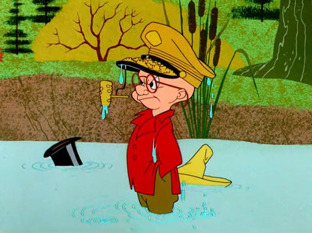Elmer Fudd portrays General Douglas MacArthur.