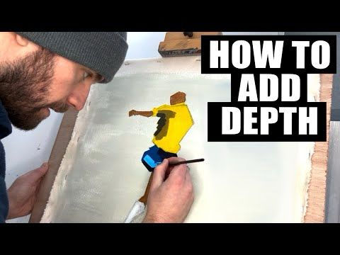 Making Colours POP With Acrylic Paint | In The Studio w/ Cally