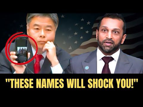 Patel SHOCKED as Ted Lieu EXPOSES Hidden Epstein Files LIVE
