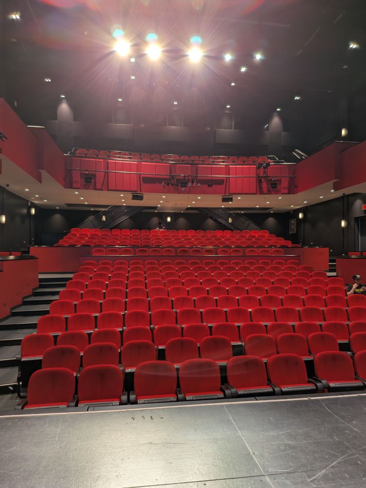 This giant lecture theater is fine.