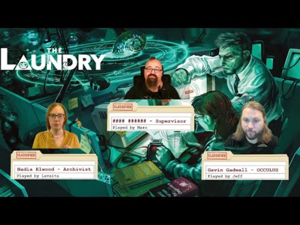 Secret Agendas | Ep 01 | A The Laundry RPG Actual Play
