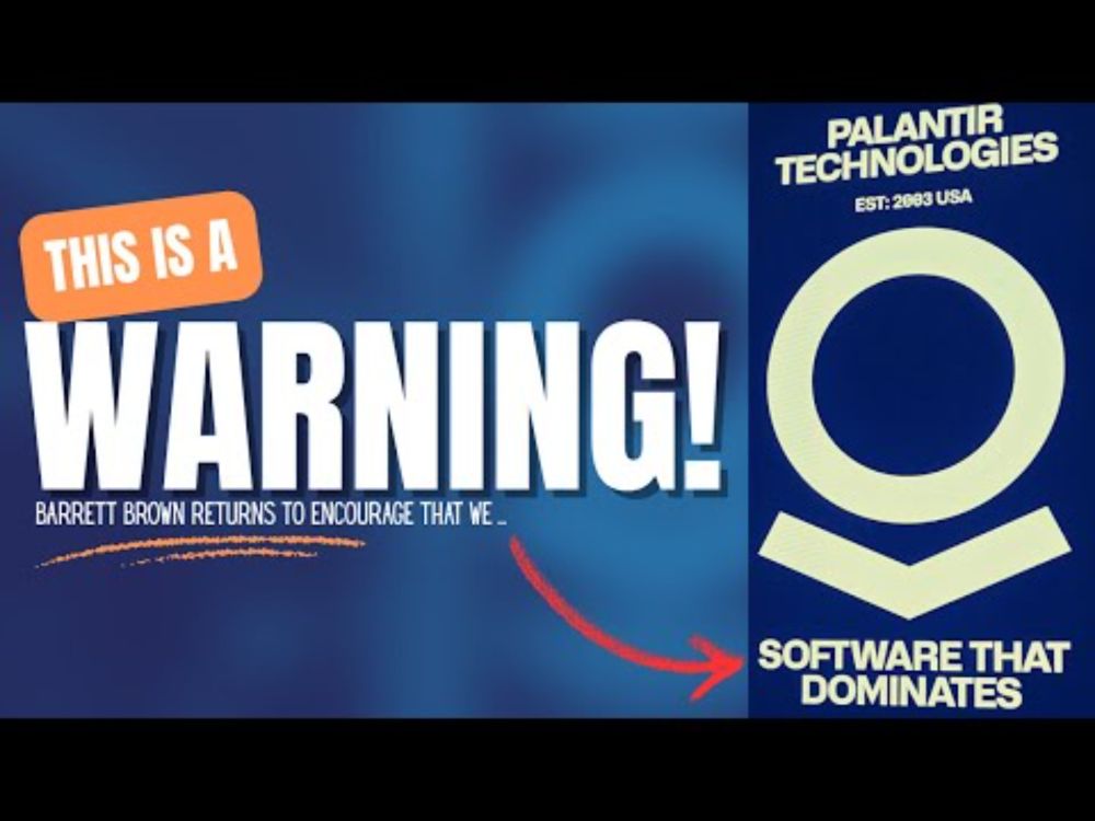 🛰️Palestine, Palantir, and Software That Dominates ft. Barrett Brown