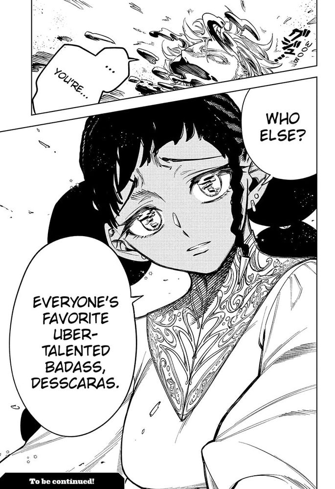 Everyone's favorite uber talented badass Desscaras arrives on scene