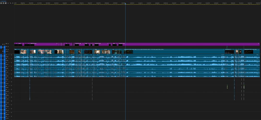 a screenshot of a sequence in Premiere Pro