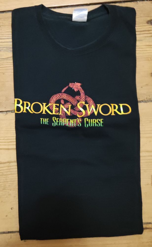 T-shirt 'Broken Sword 5' face avant