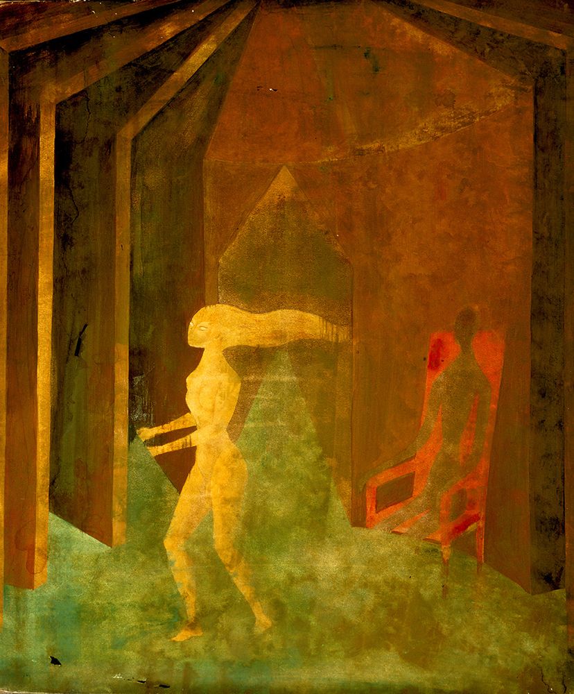  Being Androgynous / Ser Andrógino (1957) by Remedios Varo (1908 - 1963)