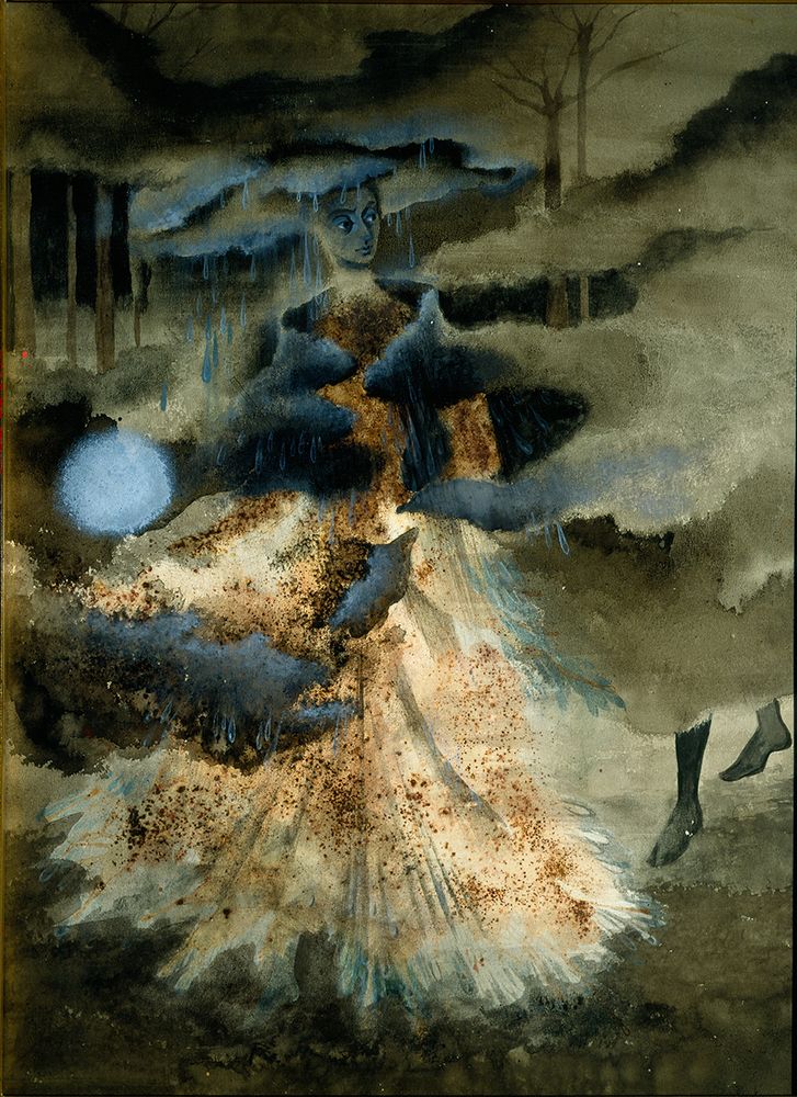  Put them away, I'm just passing through / Apártalos que Voy de Paso (1959) by Remedios Varo (1908 - 1963)