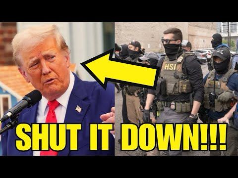 Trump SHUTDOWN just hours away