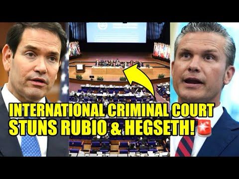 INTERNATIONAL CRIMINAL COURT Drops BOMB On Rubio & Hegseth🚨