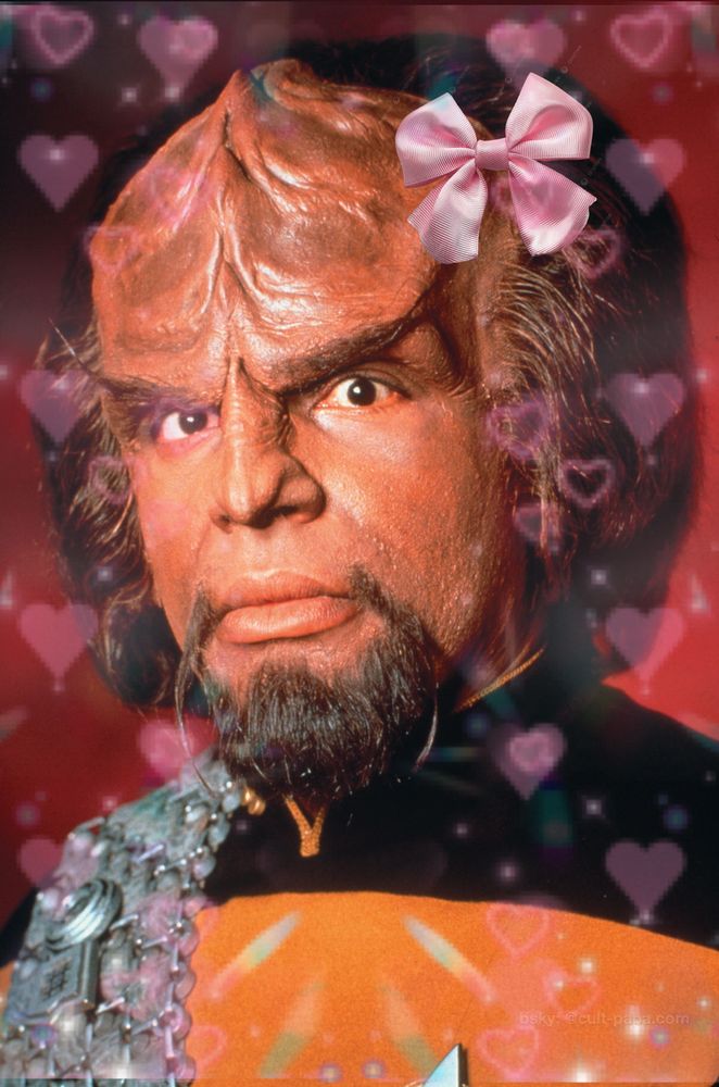  Worf but now he’s babygirl 