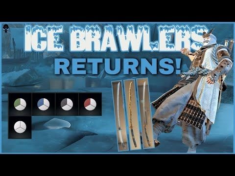 For Honor Y8S4 Ice Brawlers Info! Unique Color Patterns, All Weapons Visual - New Limited Time Emote