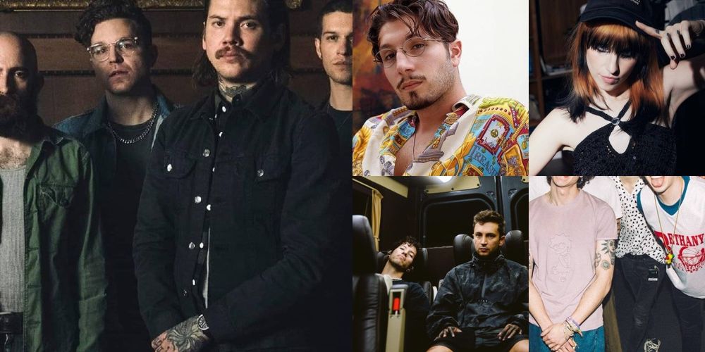 The Devil Wears Prada bbno$ Twenty One Pilots Hayley Williams Bears in Trees