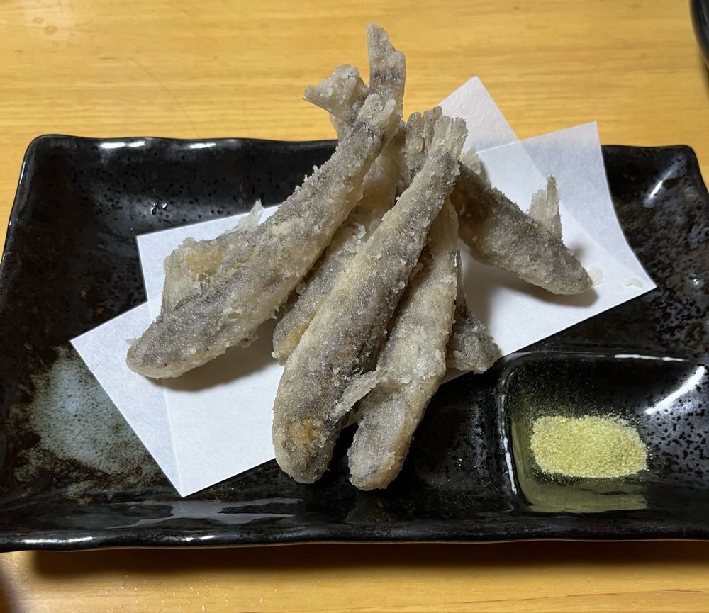 メヒカリの唐揚げ