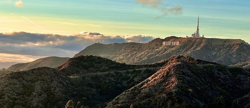 Hollywood Sign from Griffith Observatory 