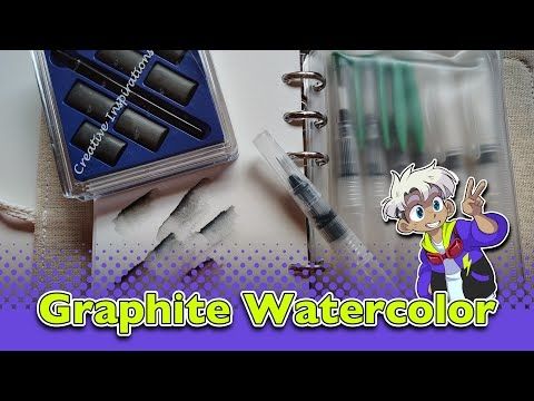 Let’s Try Graphite Watercolors!