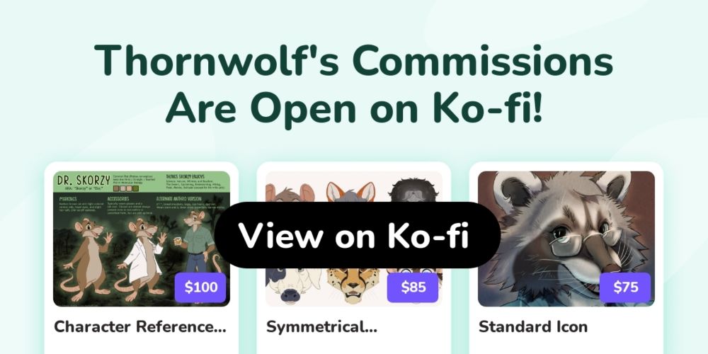 Thornwolf's Ko-fi Commissions