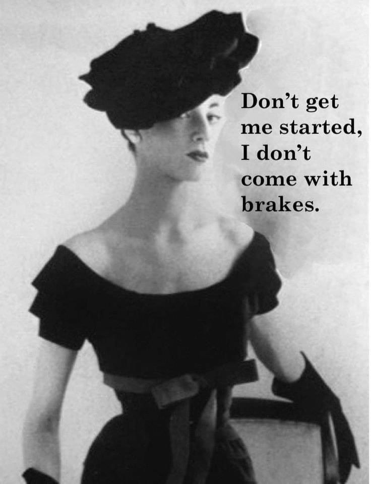 Woman with attitude 