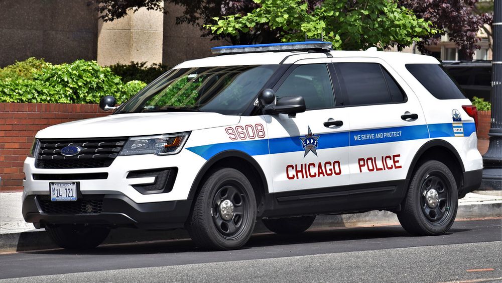 Chicago police car