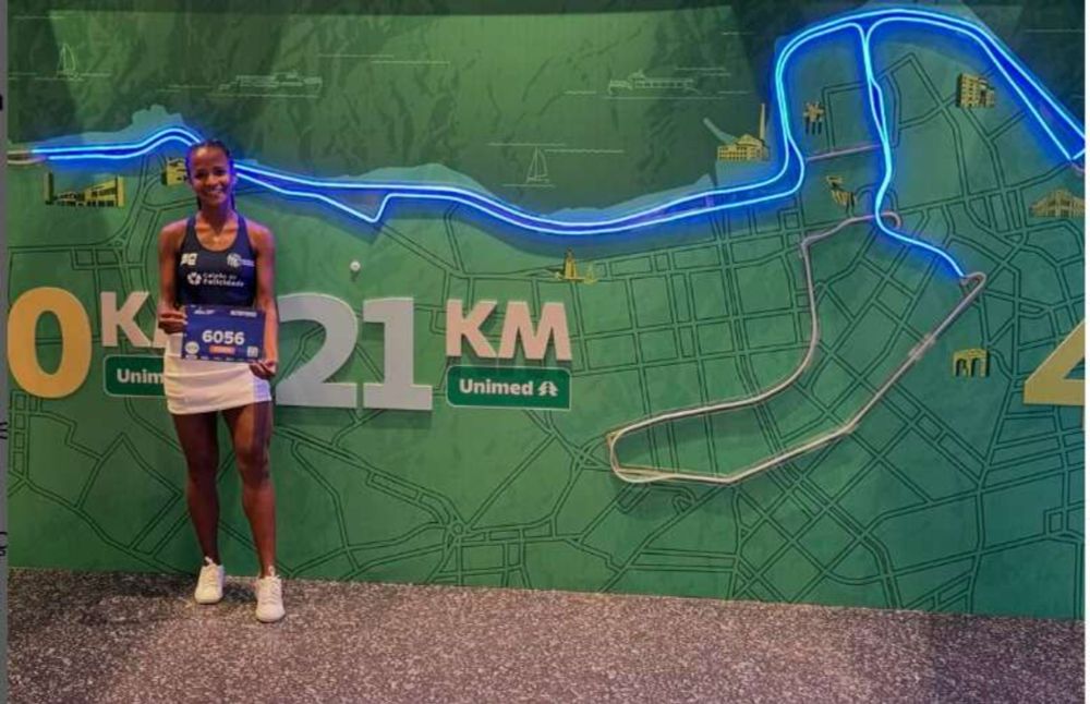 Cearense Aline Prudêncio é bicampeã da meia maratona de Porto Alegre - Jogada - Diário do Nordeste