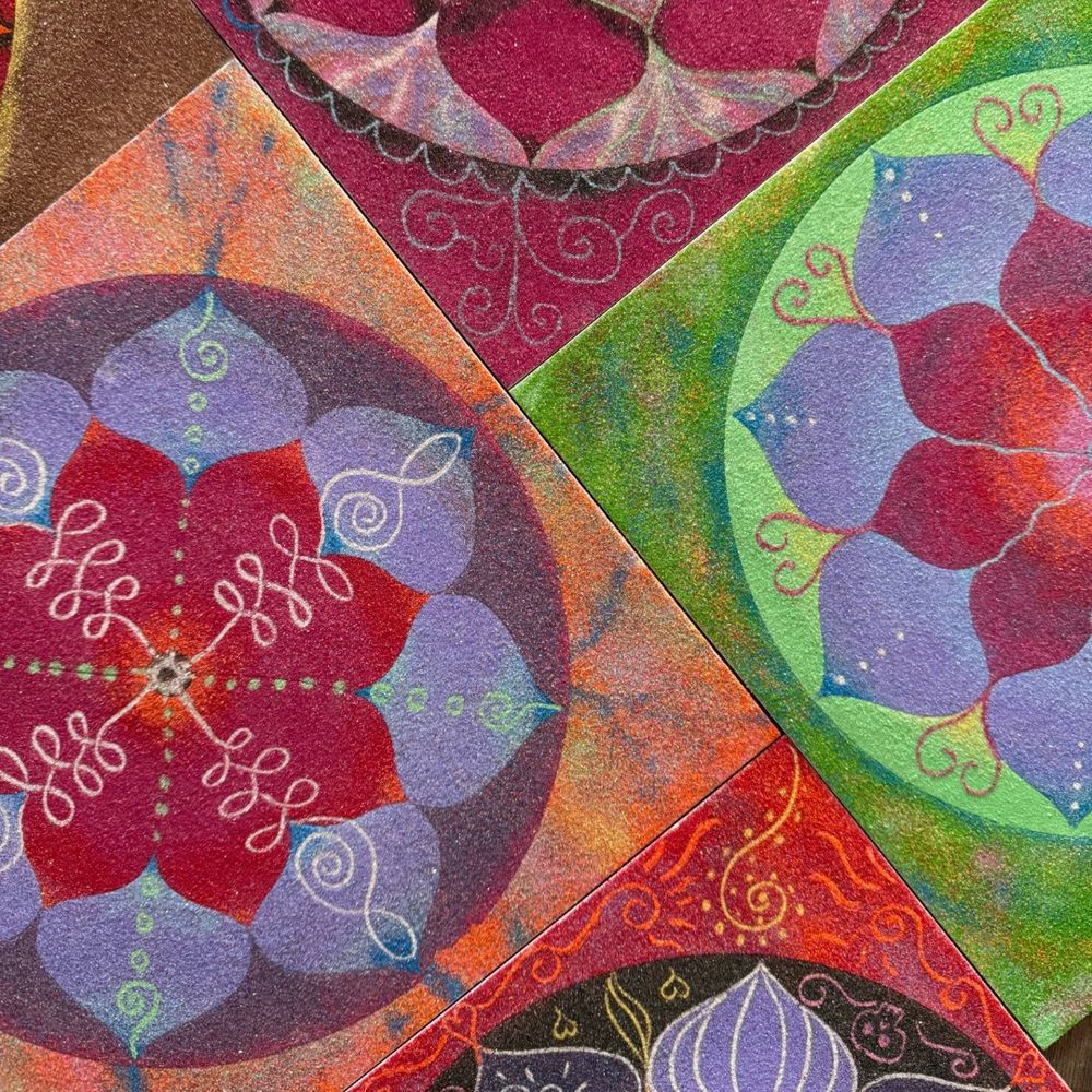 examples of sand art mandalas