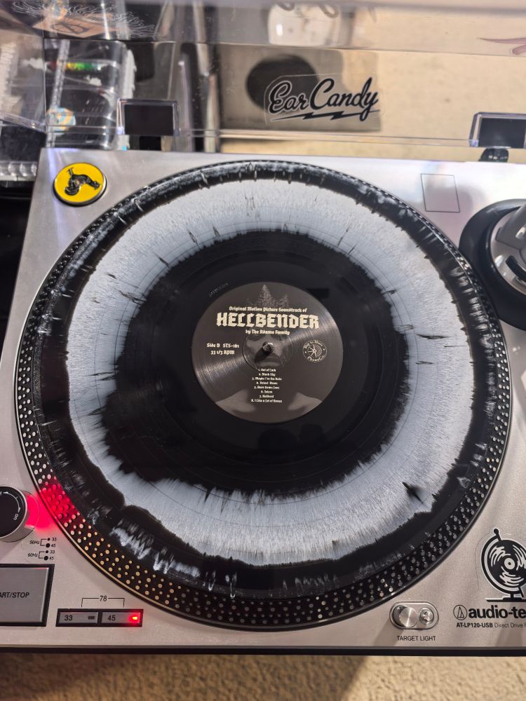 The Addams Family - Hellbender: Original Motion Picture Soundtrack vinyl side B