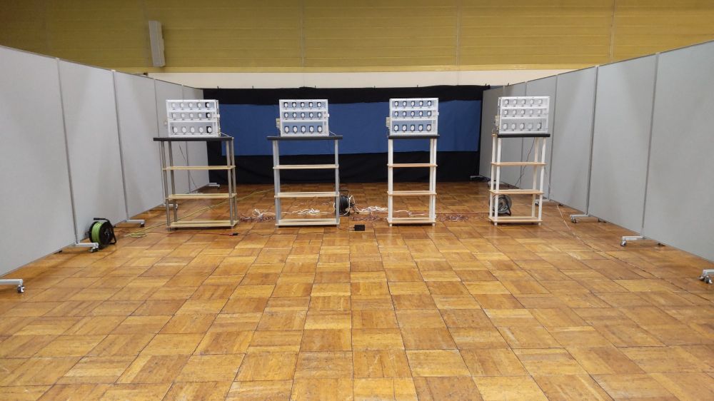 ジャッジはプレート競技のサブを担当した。