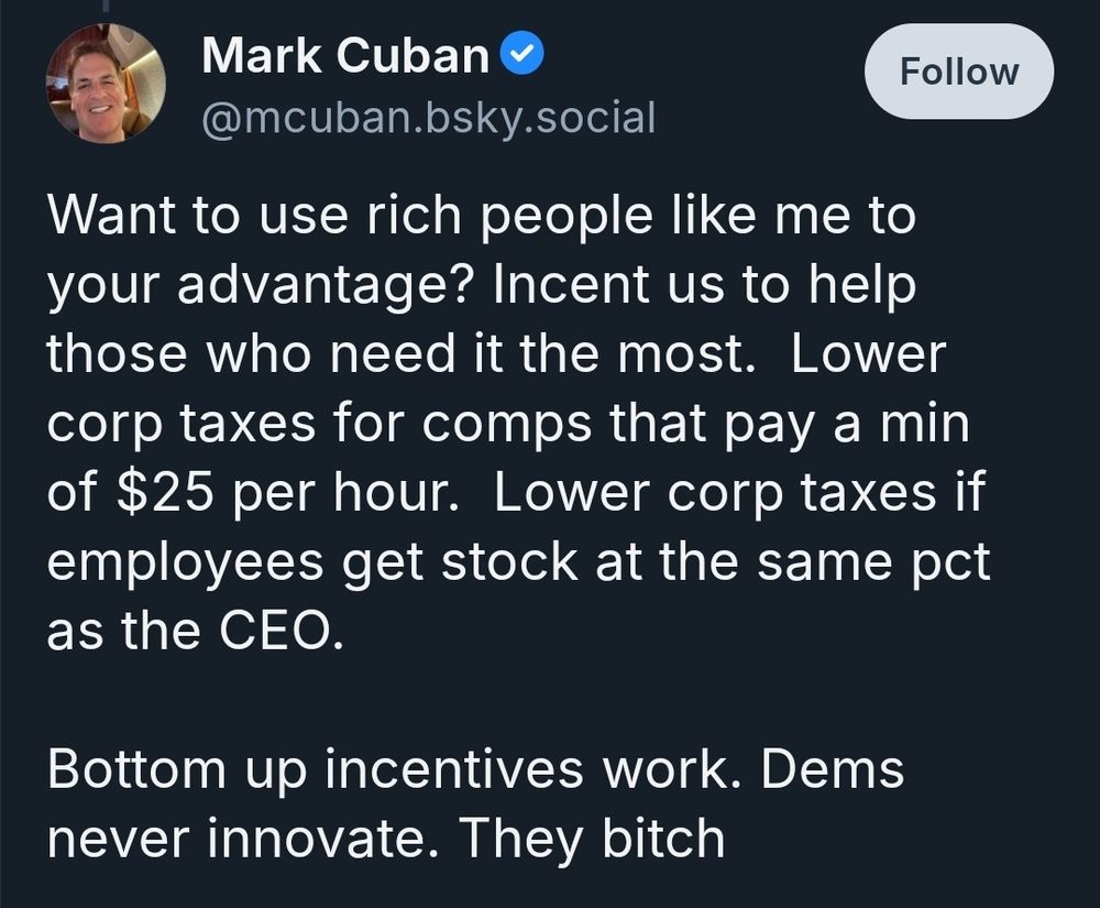 Mark Cuban: 