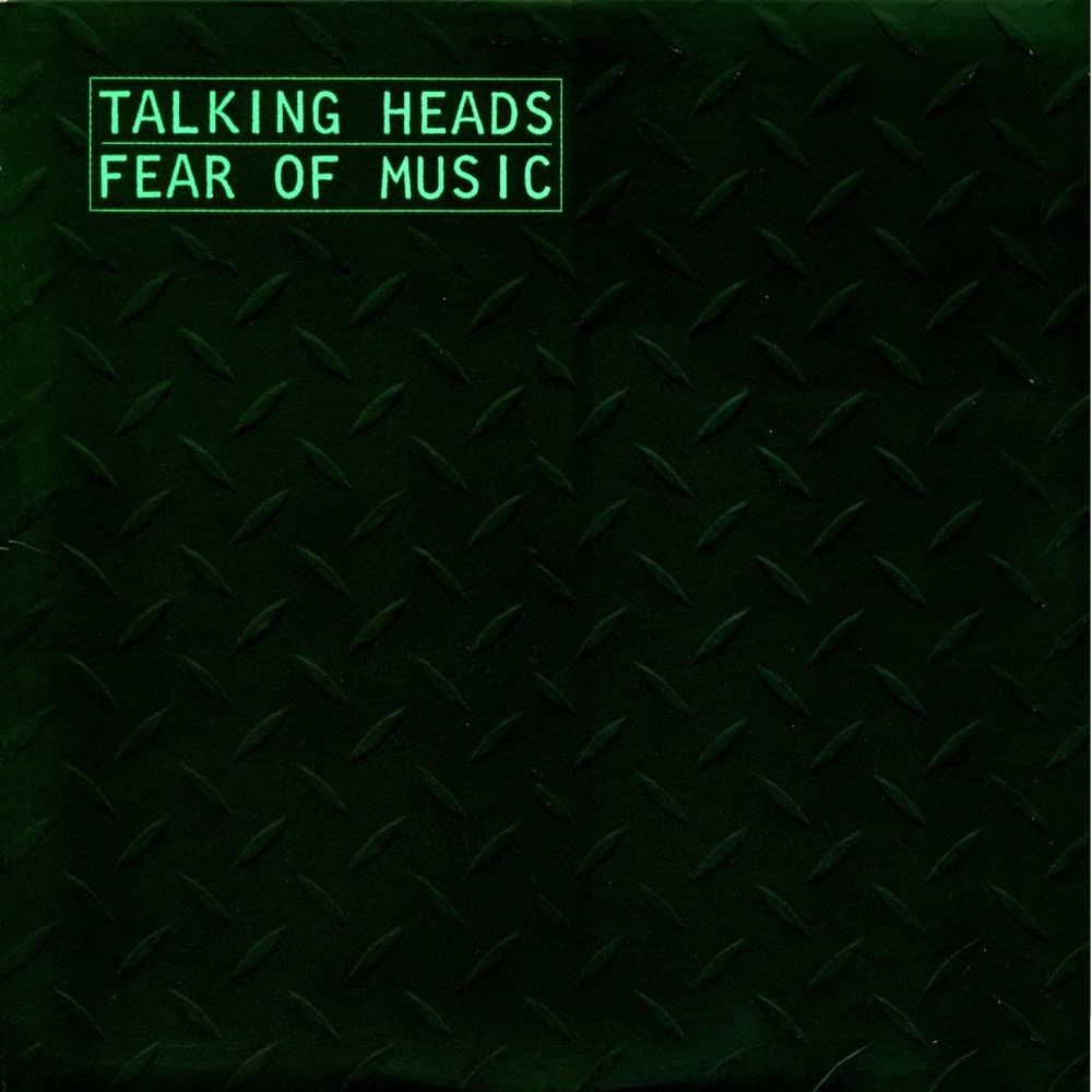 Cover art for Talking Heads Fear of Music. 