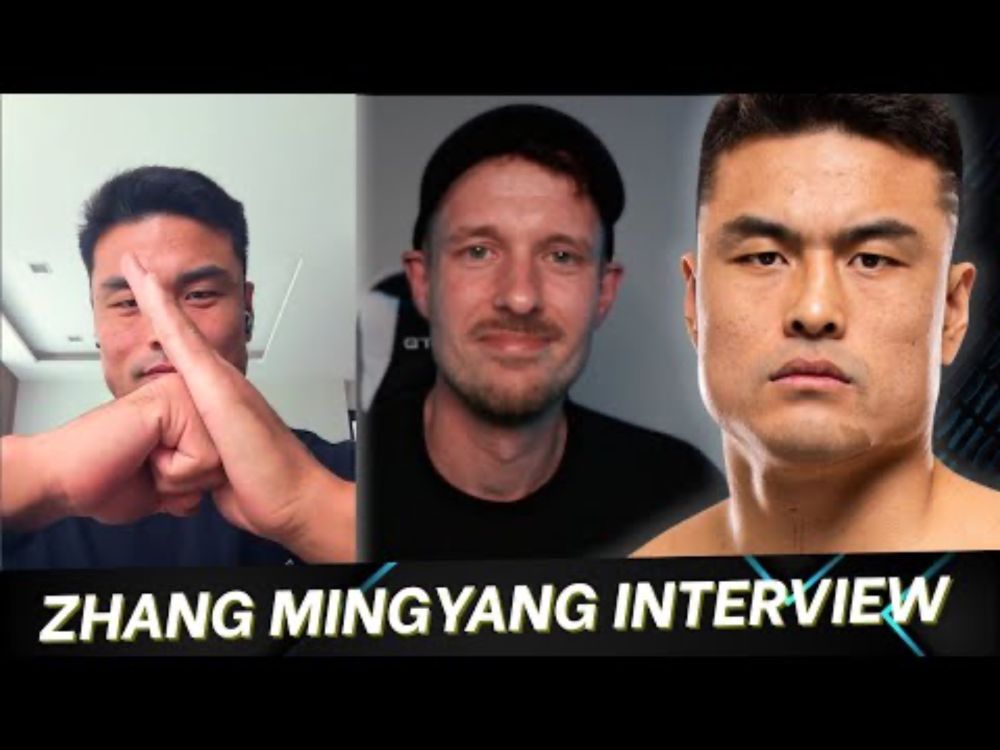 Interview: 🇨🇳UFC Shanghai's Zhang Mingyang Could "Release the Tiger" Against Walker to Violent Ends
