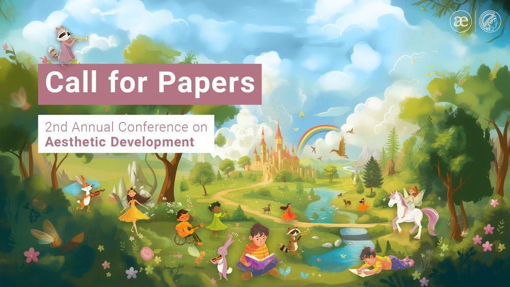 Visual with a Call for Papers for the 2nd Annual Conference on Aesthetic Development.