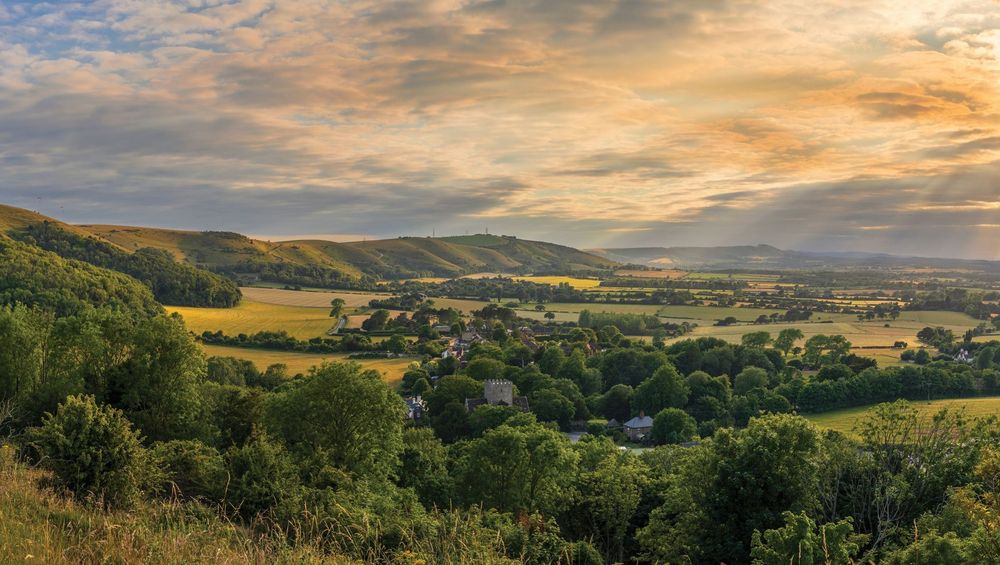 Landscape image of the South Downs