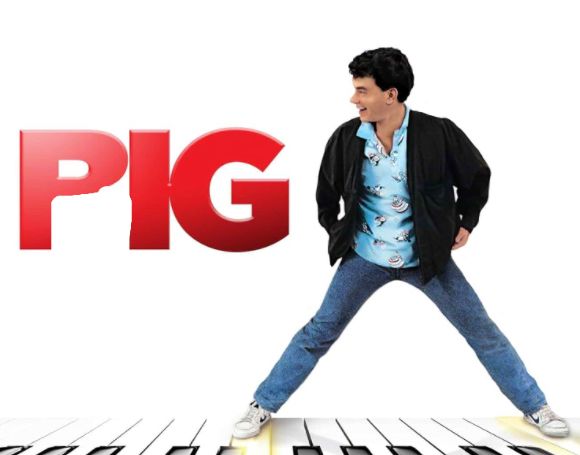 The poster for the movie Big, altered to read ‘Pig’