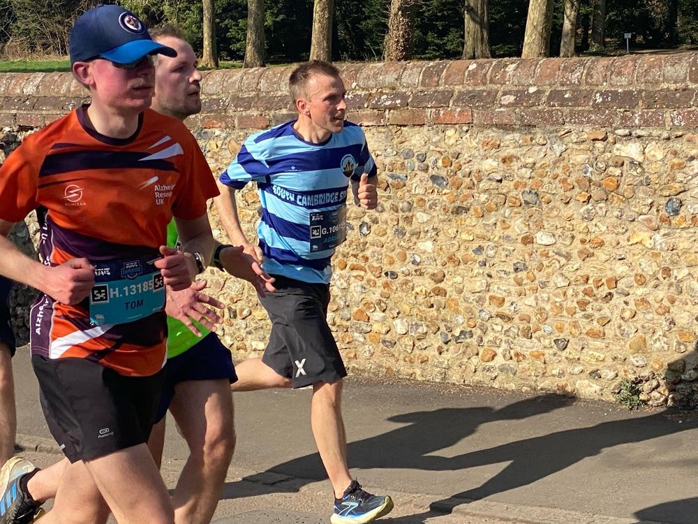 Me doing some silly running thing