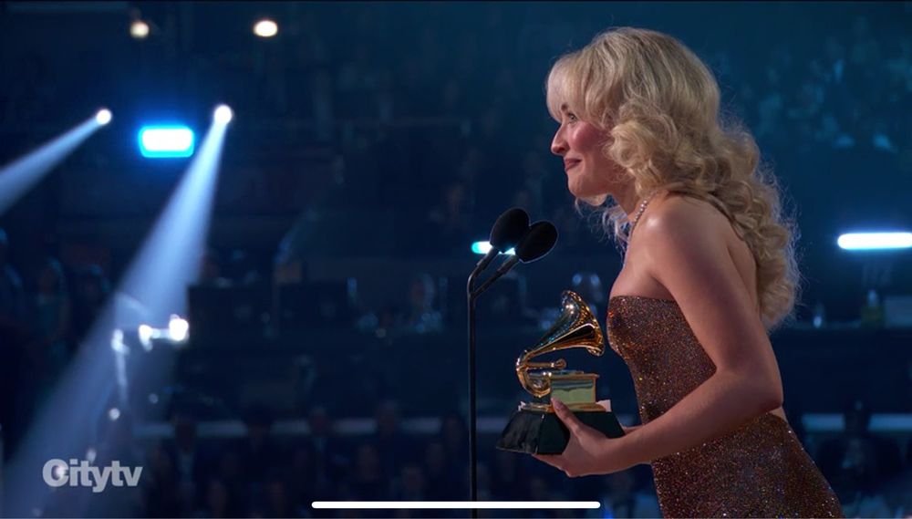Sabrina carpenter acceptance speech 67th grammys