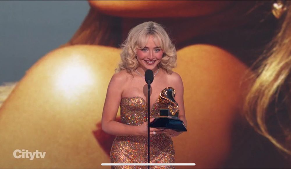 Sabrina acceptance speech 67th grammys