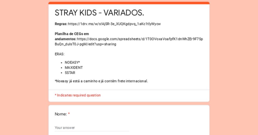 STRAY KIDS - VARIADOS.