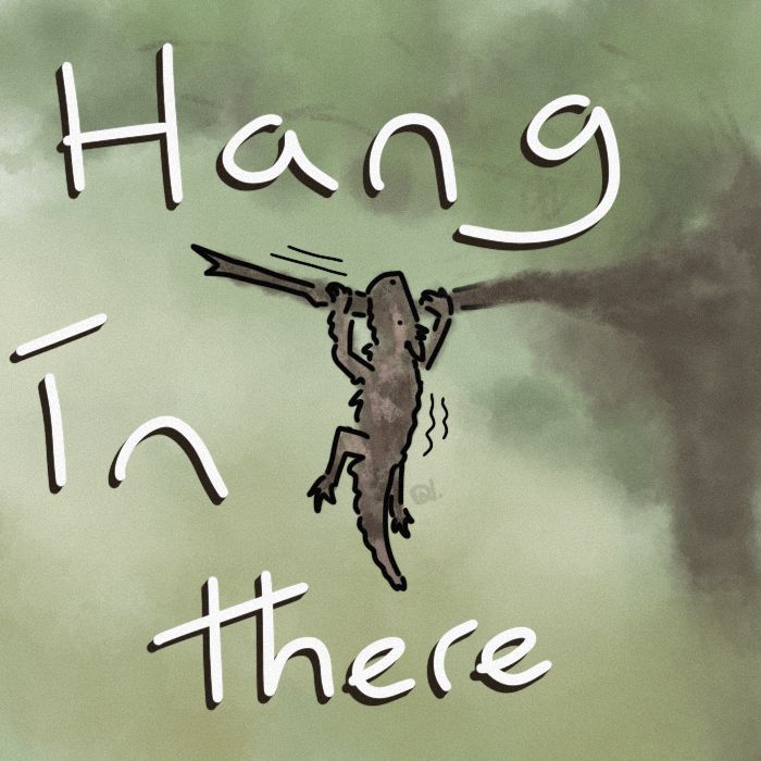 Hangin’ in there (Diplobune style)
